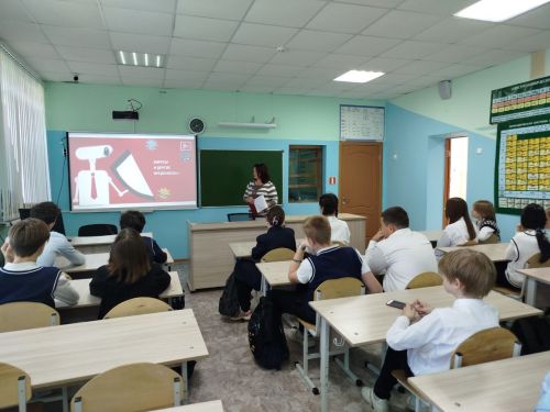 В Верхнеуслонской гимназии говорили об интернет-безопасности