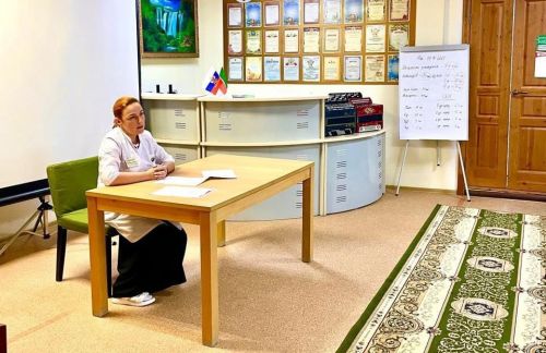 Интернат-йортта сәламәт яшәү рәвеше күнекмәләрен үзләштерәләр