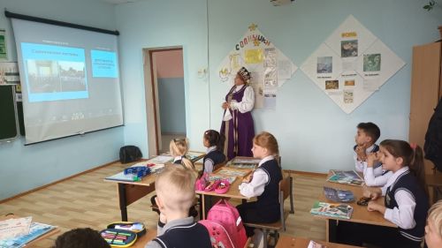 Встреча с фольклорным ансамблем прошла в коргузинской школе