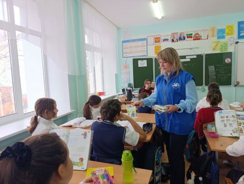 Акция «Осенние каникулы» прошла в Верхнеуслонской школе