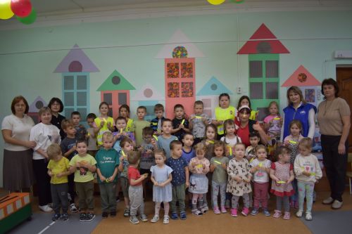 В Верхнеуслонском детском саду «Радуга» появился автогородок