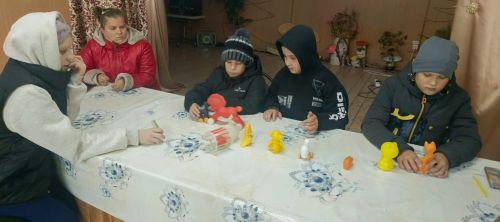 В Ямбулатове детям рассказали об игрушках времен СССР