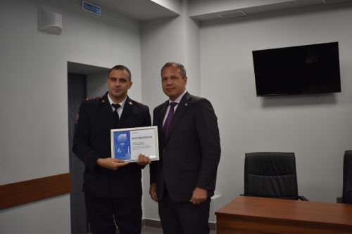 Полицейских Верхнеуслонского района поздравили с профессиональным праздником