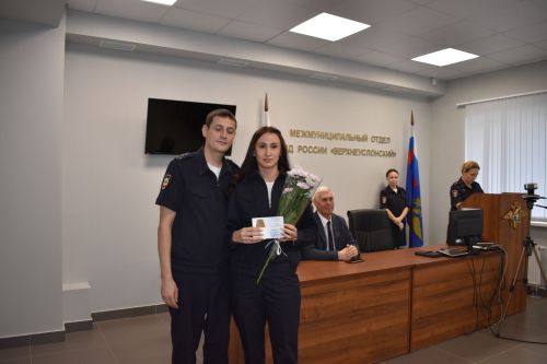 Полицейских Верхнеуслонского района поздравили с профессиональным праздником