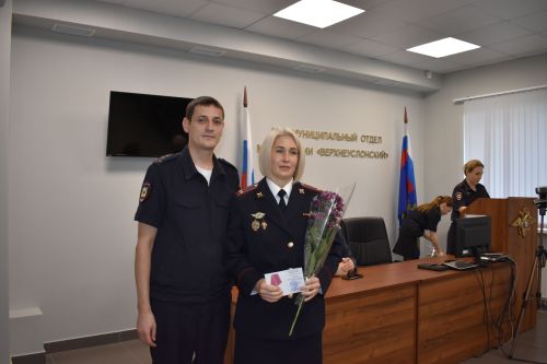 Полицейских Верхнеуслонского района поздравили с профессиональным праздником