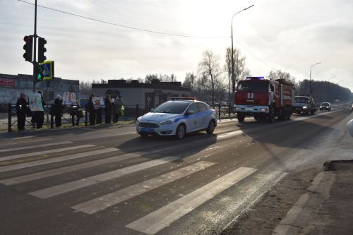 Акция памяти жертв ДТП прошла в Верхнем Услоне