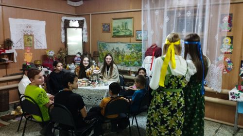 Час фольклора «В старину бывало так» прошел в Ямбулатовском СДК