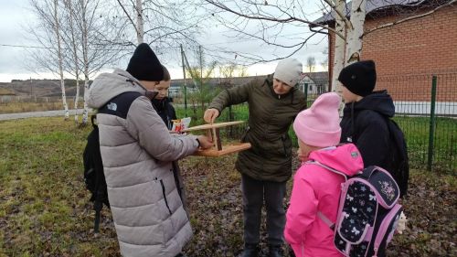 Экологический час «Синичка прилетела» прошел в Кильдеевском СДК