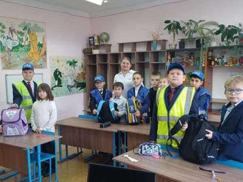 Акция «Стань заметнее» прошла в Татарско-Бурнашевской школе