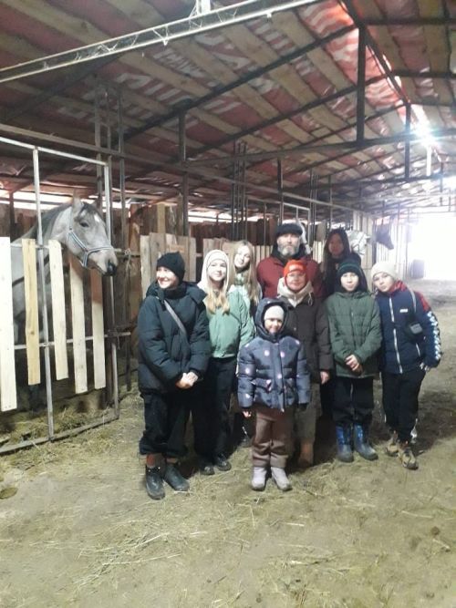Школьники посетили конный клуб «Белый всадник» в Верхнеуслонском районе