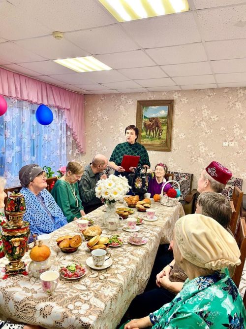 Интернат-йортта чәй эчү традицияләре белән таныштылар