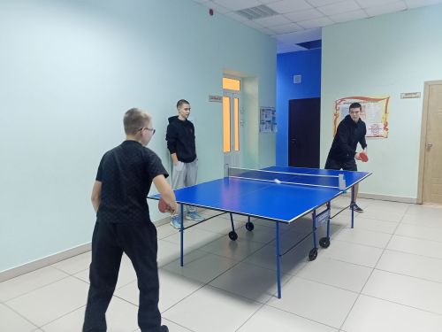 Турнир по настольному теннису среди юношей в Русском Макулове
