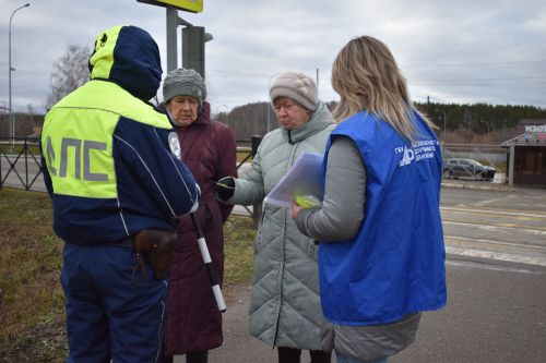 В Верхнем Услоне прошла акция «Пешеход»