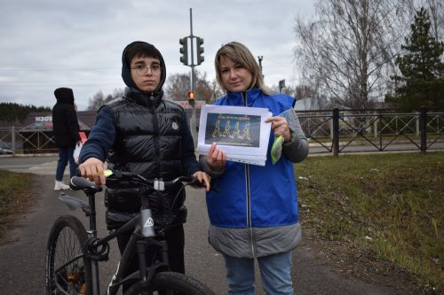 В Верхнем Услоне прошла акция «Пешеход»