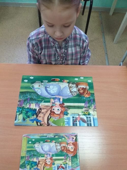 “Каенкай” балалар бакчасында пазллар җыярга яраталар