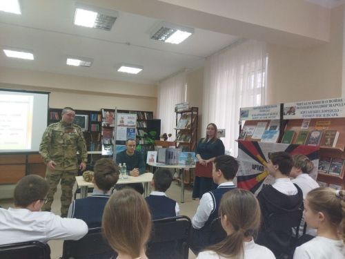 Верхнеуслонские гимназисты прошли квест и встретились с участниками СВО