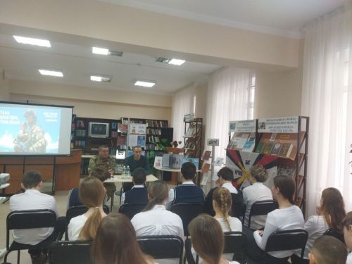 Верхнеуслонские гимназисты прошли квест и встретились с участниками СВО