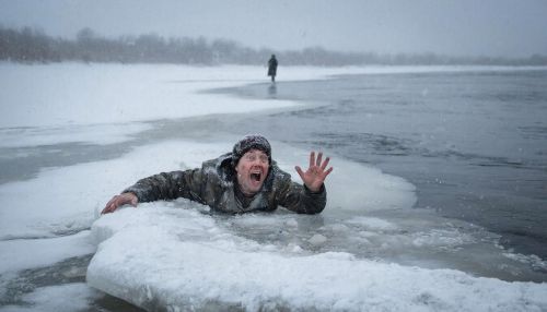 Проверяли лёд на прочность... жизнью?