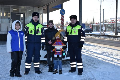 Мечта первоклассника из Верхнеуслонского района осуществилась на посту ДПС