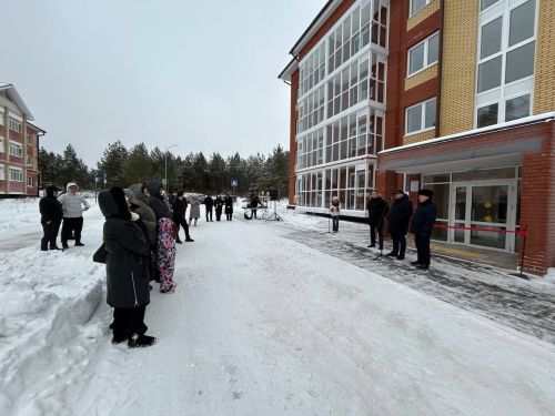 В Верхнем Услоне сдали новый дом для участников социальной ипотеки