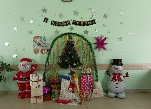 В Кильдеевском Доме культуры открылись новогодние фотозоны
