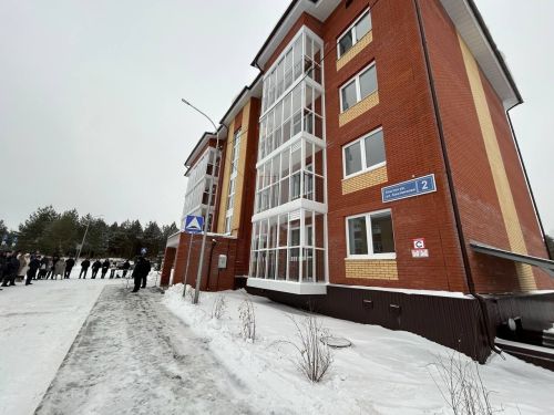 В Верхнем Услоне сдали новый дом для участников социальной ипотеки