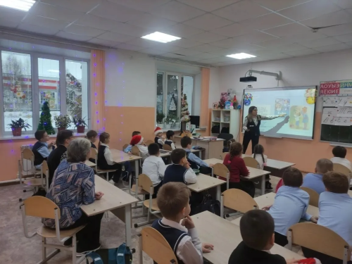 Гимназиядә кышкы могҗизалар мозаикасы белән таныштылар