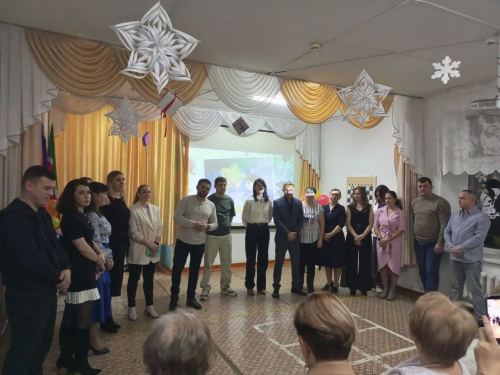 Октябрьский бистәсе мәктәбе юбилеен билгеләп үтте