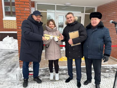 В Верхнем Услоне сдали новый дом для участников социальной ипотеки