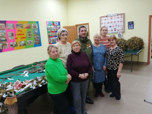 Участник СВО встретился с волонтерами в Печищинском доме культуры