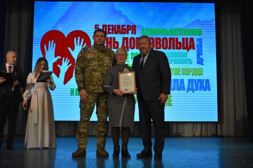 В Верхнеуслонском районном Доме культуры чествовали добровольцев