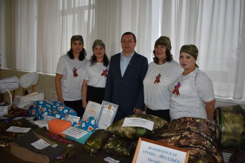 В Верхнеуслонском районном Доме культуры чествовали добровольцев
