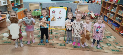 Балалар этләр белән аралашырга өйрәнделәр