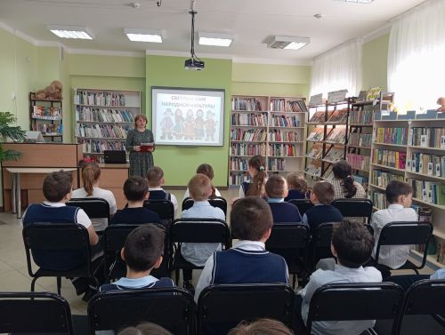 В Верхнеуслонской детской библиотеке прошли фольклорные посиделки