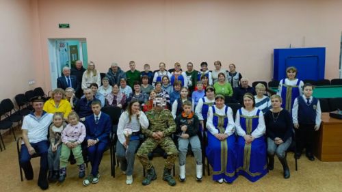 В Кильдееве прошел трогательный концерт к Дню защитников Отечества