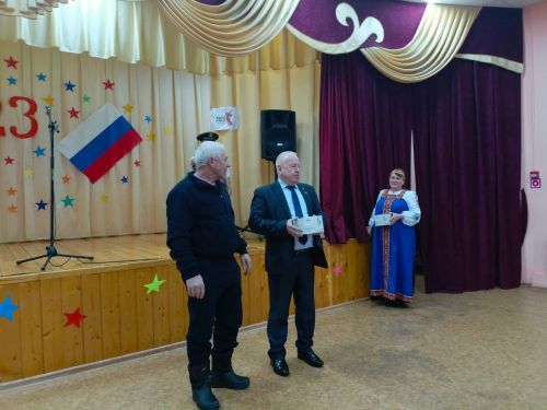 В Кильдееве прошел трогательный концерт к Дню защитников Отечества