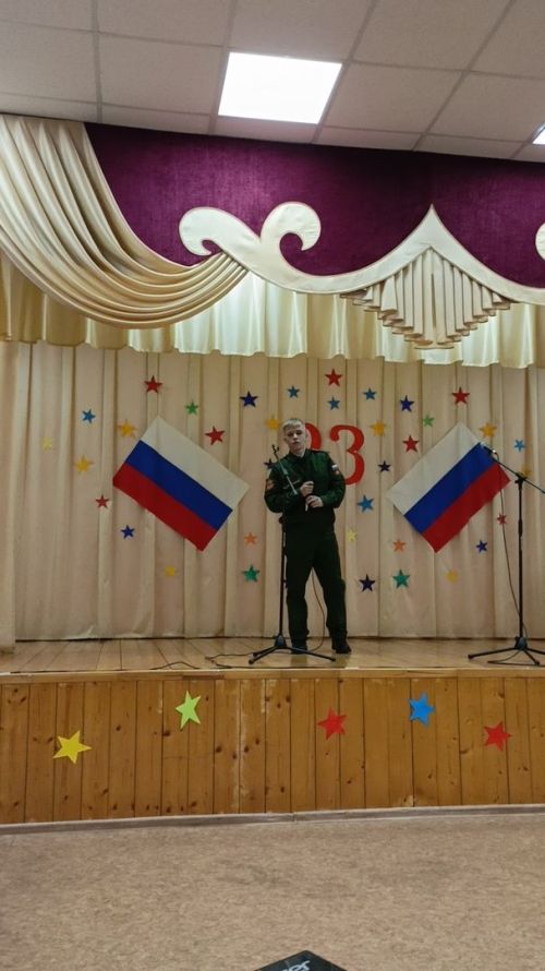 В Кильдееве прошел трогательный концерт к Дню защитников Отечества