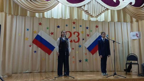 В Кильдееве прошел трогательный концерт к Дню защитников Отечества