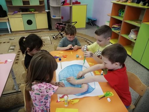 Түбән Ослан балалары иҗади эшчәнлекне ярата