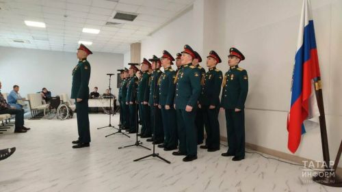 В госпитале Казани прошел концерт для участников СВО