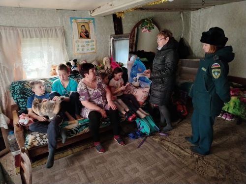 Профилактический рейд по пожарной безопасности прошел в Верхнеуслонском районе