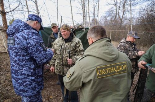 Сотрудники Росгвардии провели рейд в охотничьих угодьях Верхнеуслонского района