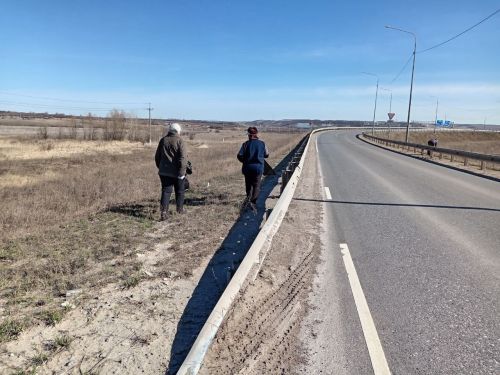 В Кильдееве сельчане вышли на субботник