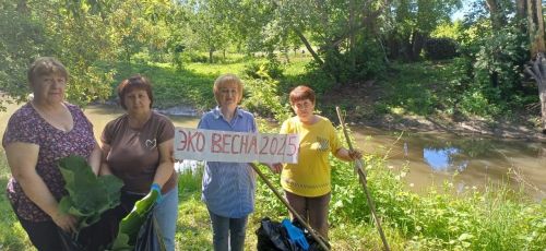 «Живи, родник!»: макуловские активисты провели экологический субботник