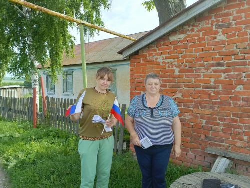 Кильдеевцы отметили День России патриотической акцией