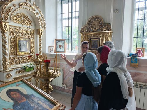 В Коргузе прошла познавательная экскурсия по достопримечательностям села