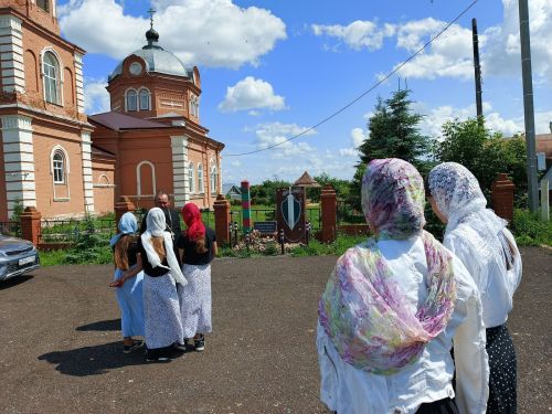 В Коргузе прошла познавательная экскурсия по достопримечательностям села