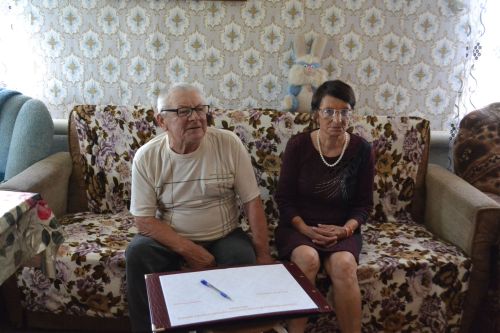 Супруги Жестковы из Коргузы отметили золотую свадьбу
