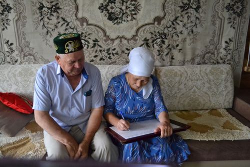 Супруги Сабировы из Покровки вместе 50 лет