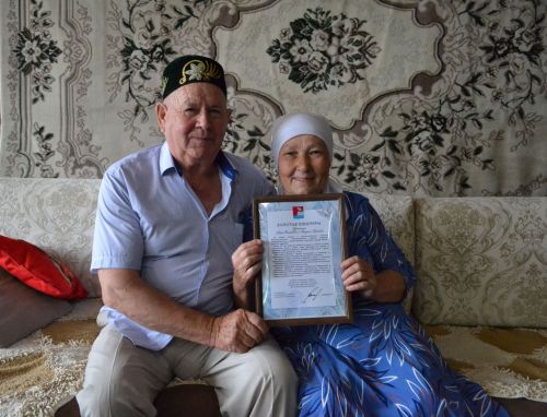 Супруги Сабировы из Покровки вместе 50 лет